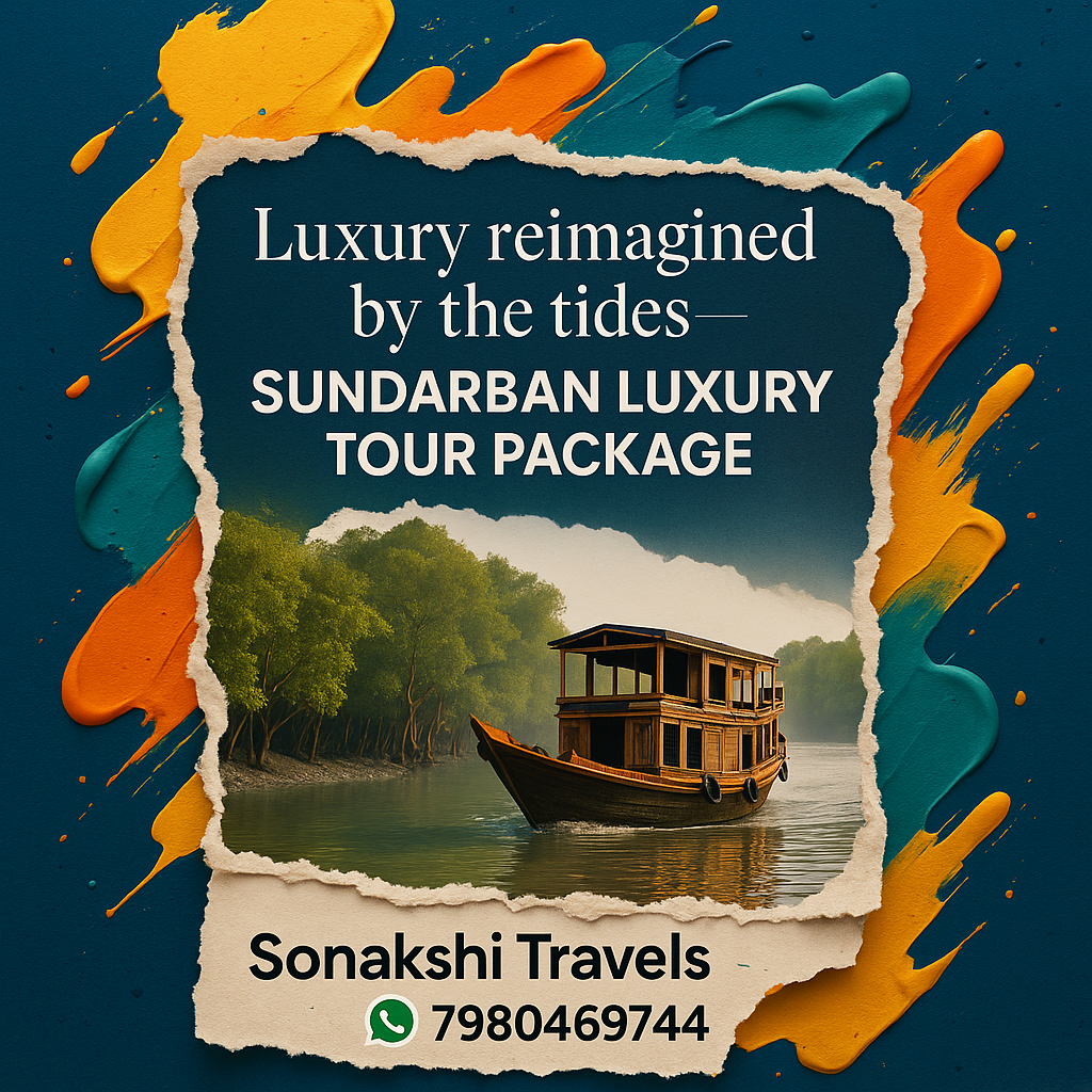 Luxury reimagined by the tides —Sundarban Luxury Tour Package