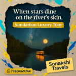When stars dine on the river’s skin
