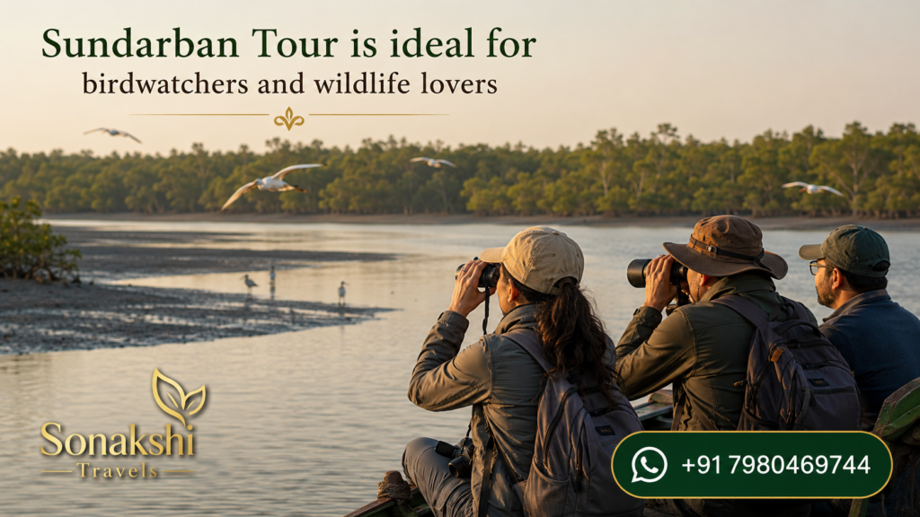 Sundarban Tour is ideal for birdwatchers and wildlife lovers