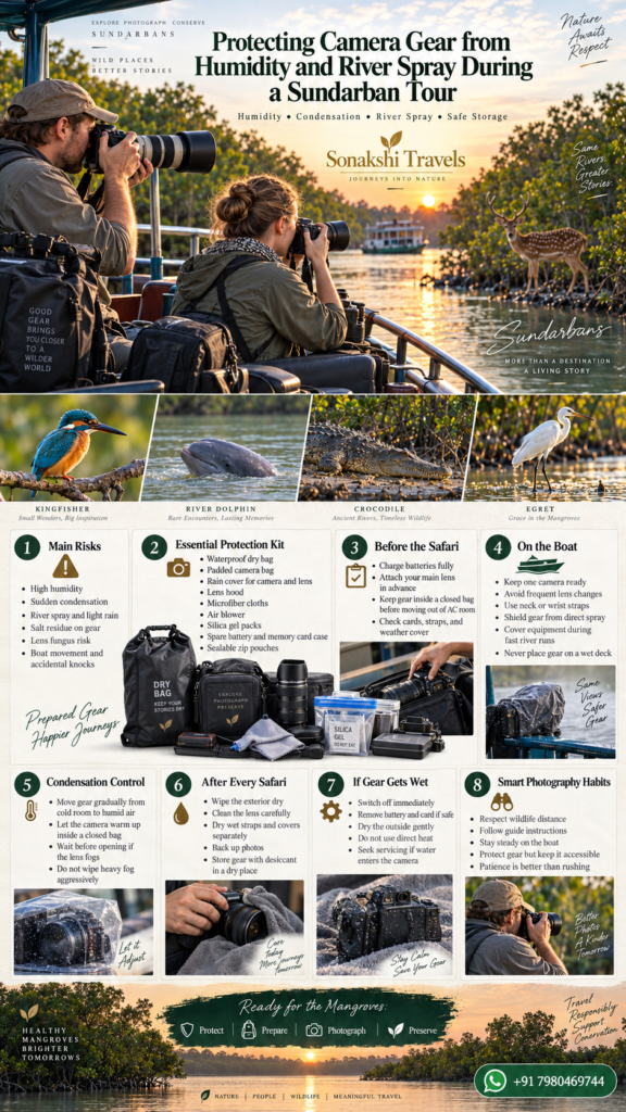 Protecting Camera Gear from Humidity and River Spray During a Sundarban Tour