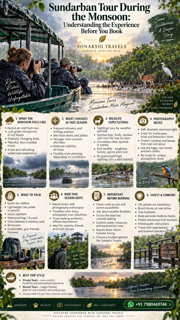Sundarban Tour During the Monsoon: Understanding the Experience Before You Book